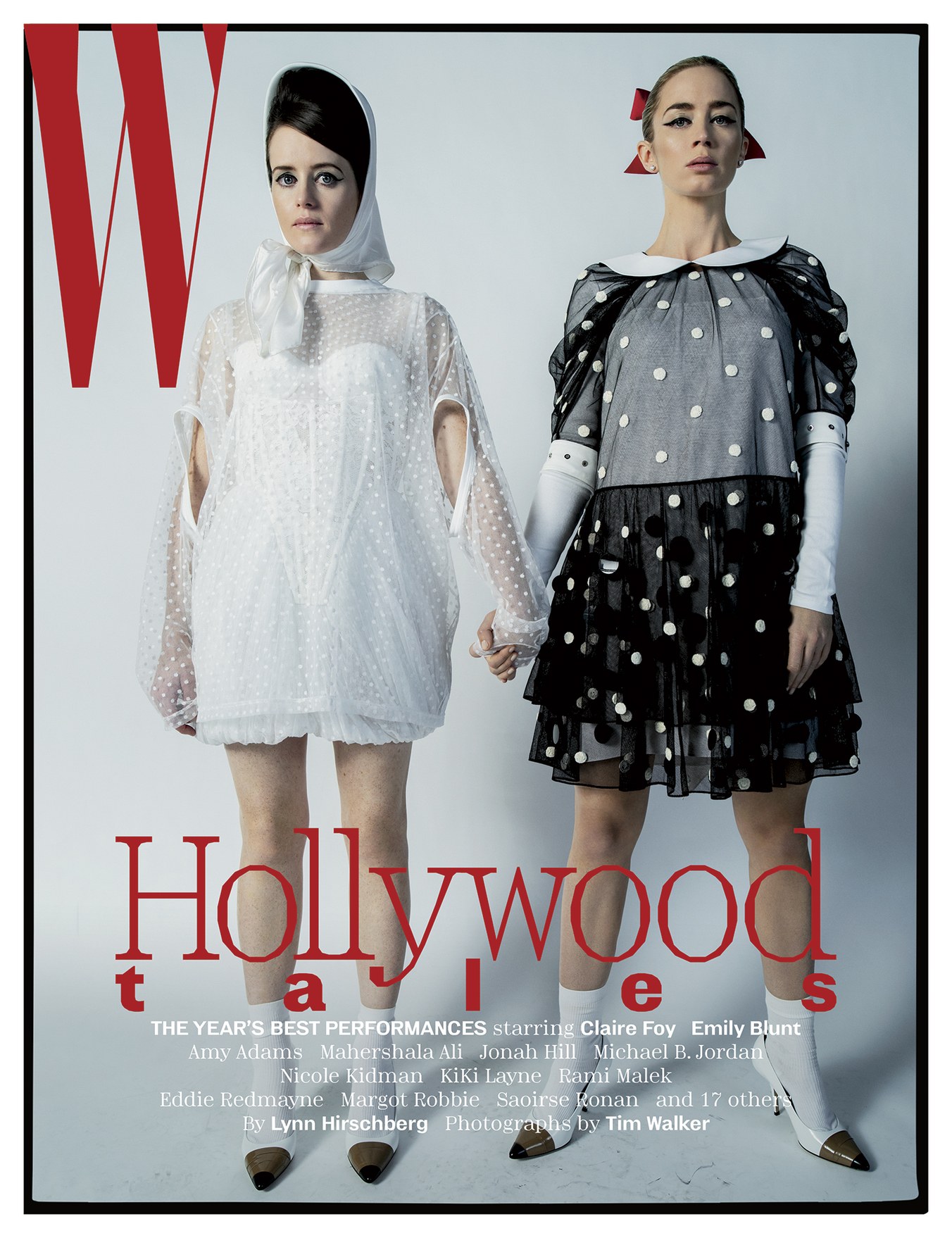 Claire Foy i Emily Blunt, fot. Tim Walker / W Magazine